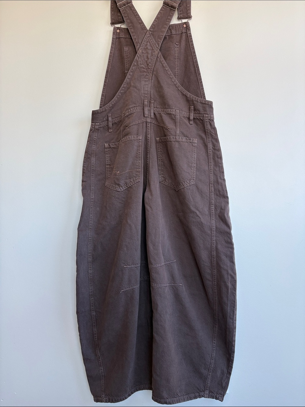 NWT We The Free Good Luck Barrel Overalls - Picture 10 of 12